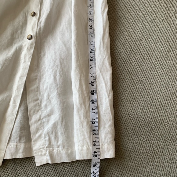 ARITZIA Wilfred Naeva Linen Button Front Dress S - Picture 15 of 16
